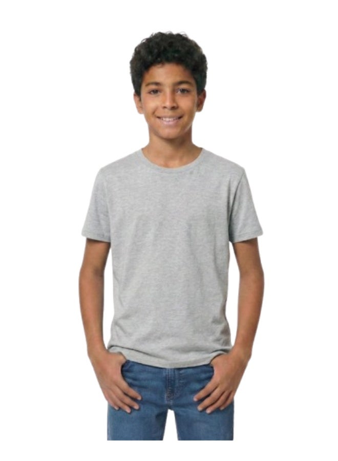 Feathers تيشيرت أولادي Feathers برقبة دائرية من قطن 100% – ناعم ومريح وقابل للتنفس، مناسب للأعمار من 10 إلى 16 سنة - Image 1